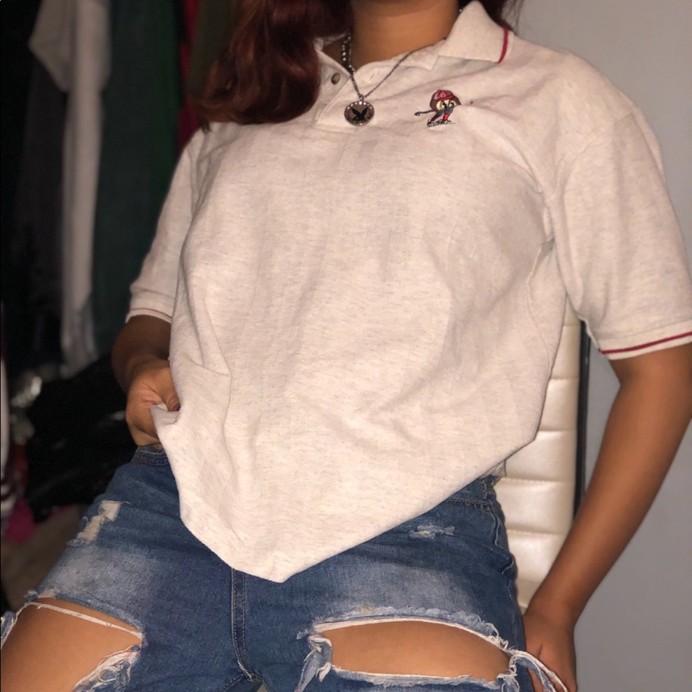 Collared polo type shirt 🐛🦋